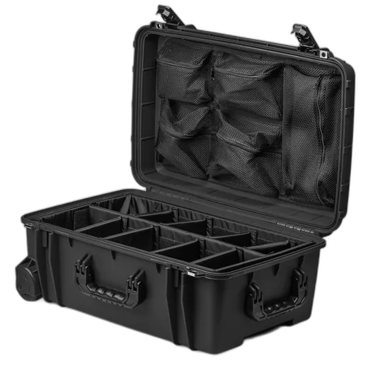 Maleta Seahorse SE920 con bandeja divisora ajustable y organizador de tapa