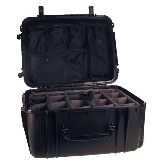 Maleta Seahorse SE1220 con bandeja divisora ajustable y organizador de malla para tapa