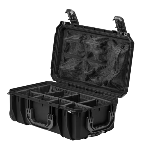 Maleta Seahorse SE830 con bandeja divisora ajustable y organizador de tapa