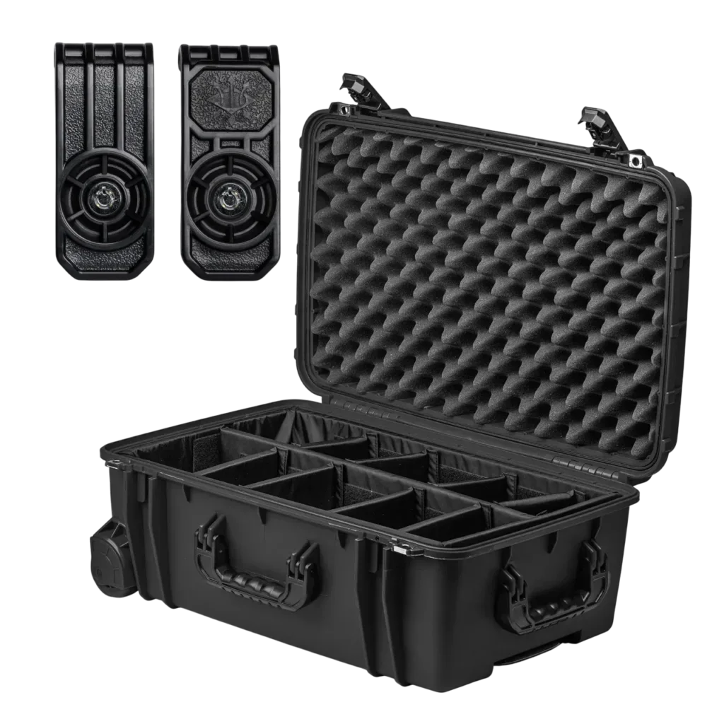 Clic para ampliar Maleta Seahorse SE920 con bandeja divisora ajustable y cerraduras metálicas